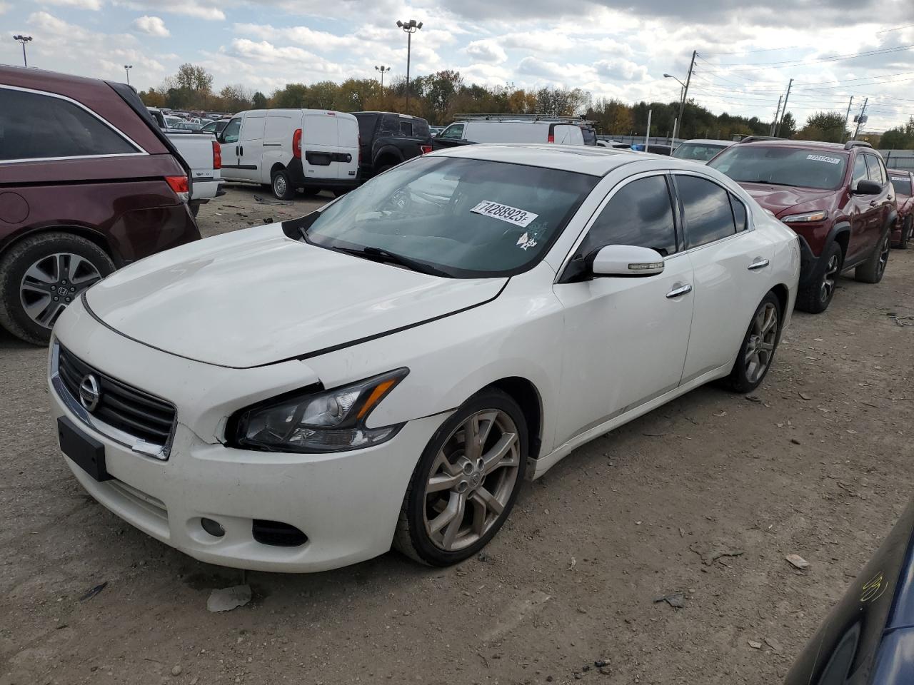 Image 1 of 2012 NISSAN MAXIMA S 2012 with VIN 1N4AA5AP6CC829481