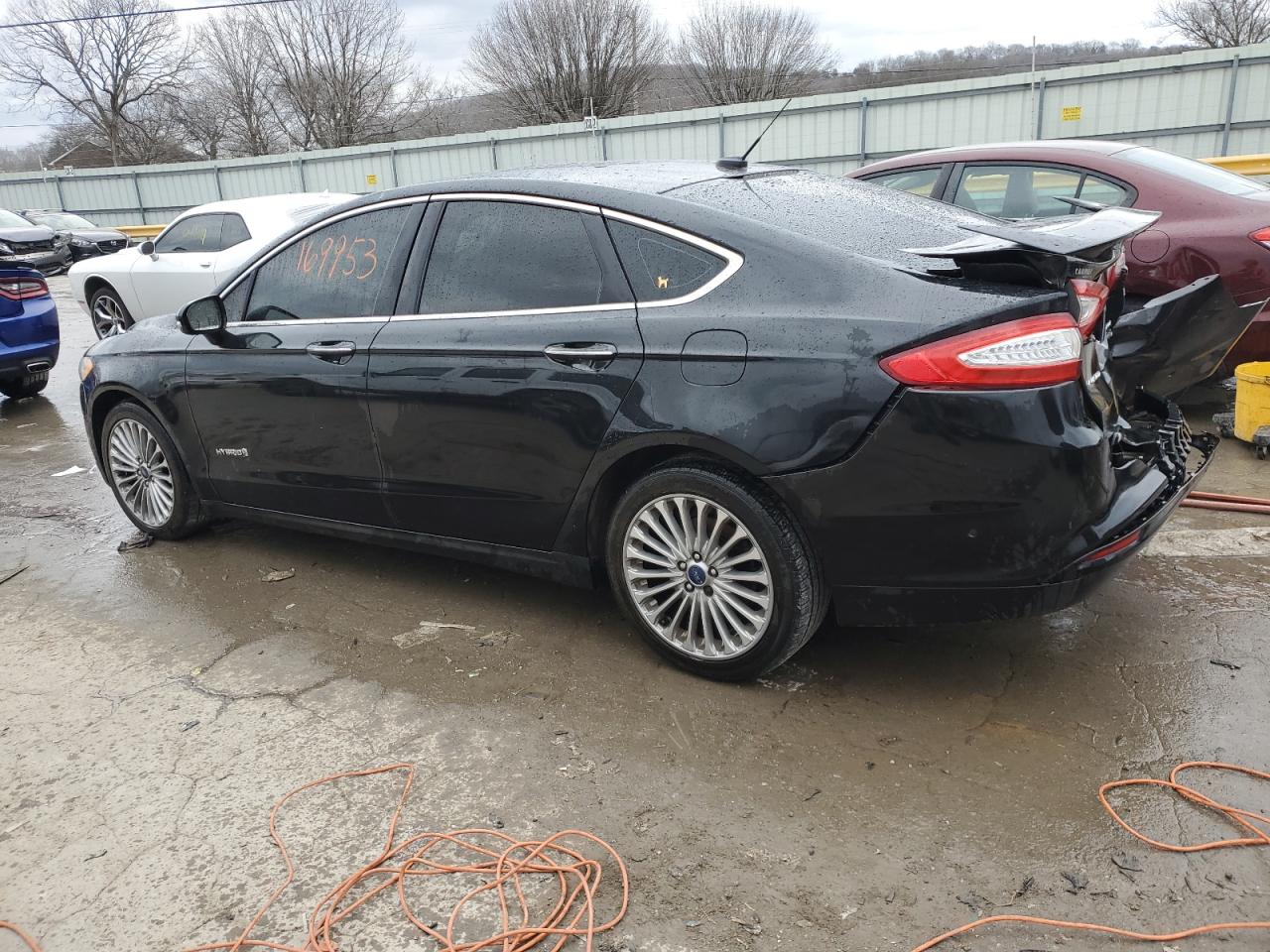 Image 2 of 2014 FORD FUSION TITANIUM HEV 2014 with VIN 3FA6P0RU5ER239634