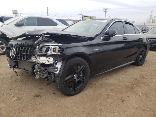 Image 1 of 2020 MERCEDES-BENZ C 43 AMG 2020 with VIN 55SWF6EB2LU331527