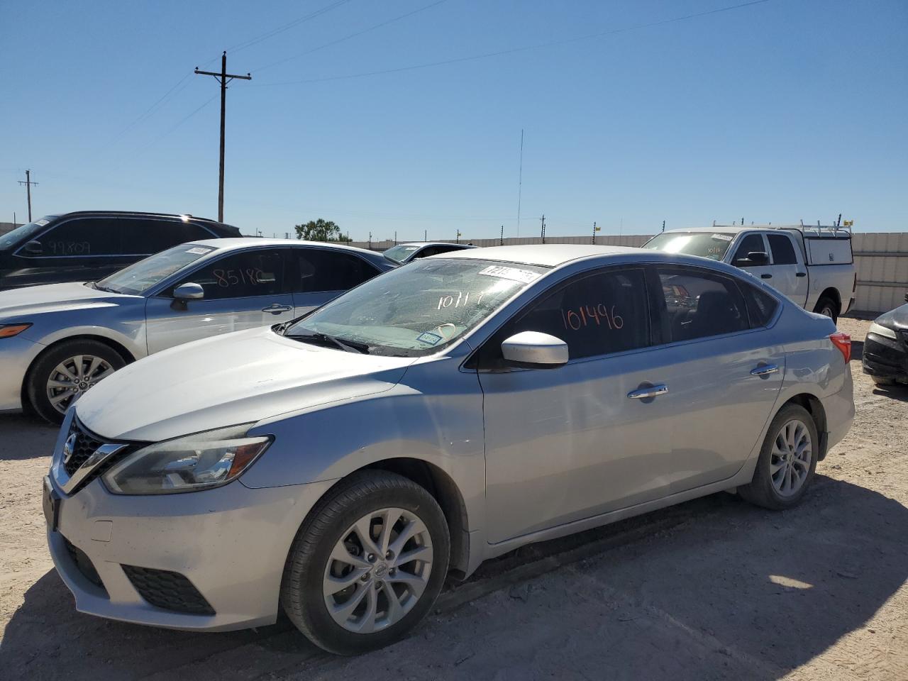 Image 1 of 2018 NISSAN SENTRA S 2018 with VIN 3N1AB7AP3JL623185