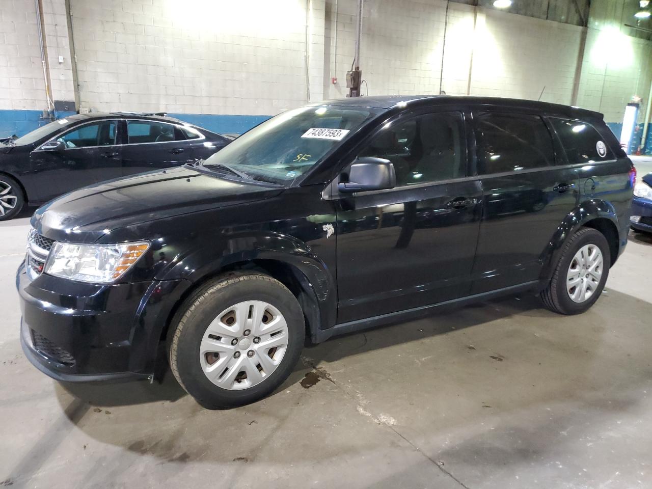 Изображение 1 2014 DODGE JOURNEY SE 2014 с VIN 3C4PDCAB2ET204572