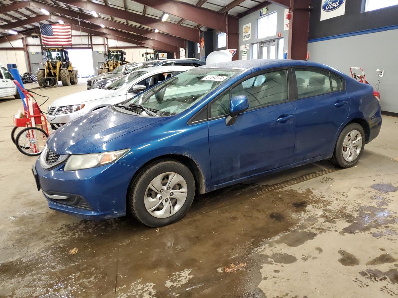Image 1 of 2013 HONDA CIVIC LX 2013 with VIN 2HGFB2F5XDH507347