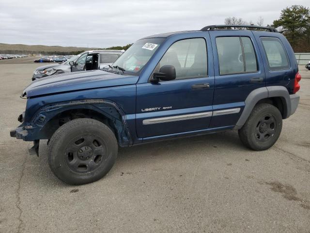 Image 1 of 2003 JEEP LIBERTY SPORT 2003 with VIN 1J4GL48K43W536710