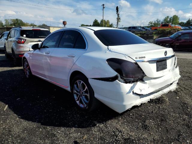 Image 2 of 2017 MERCEDES-BENZ C 300 4MATIC 2017 with VIN 55SWF4KB1HU210827