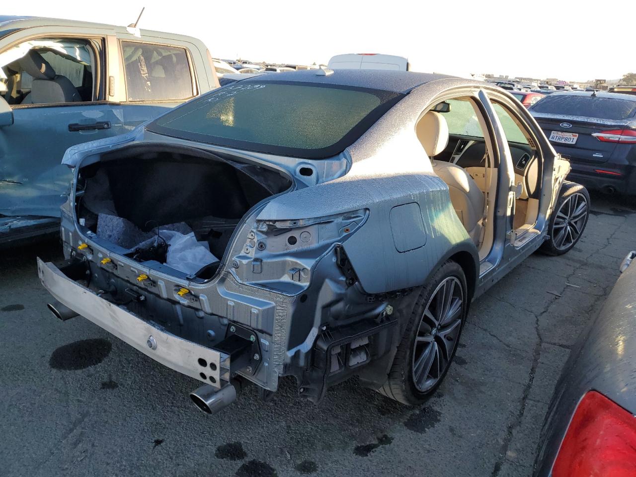 Obraz 3 z 2015 INFINITI Q50 BASE 2015 z VIN JN1BV7AP4FM347897