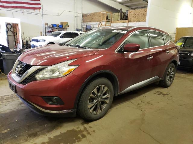 Image 1 of 2016 NISSAN MURANO S 2016 with VIN 5N1AZ2MH7GN129822