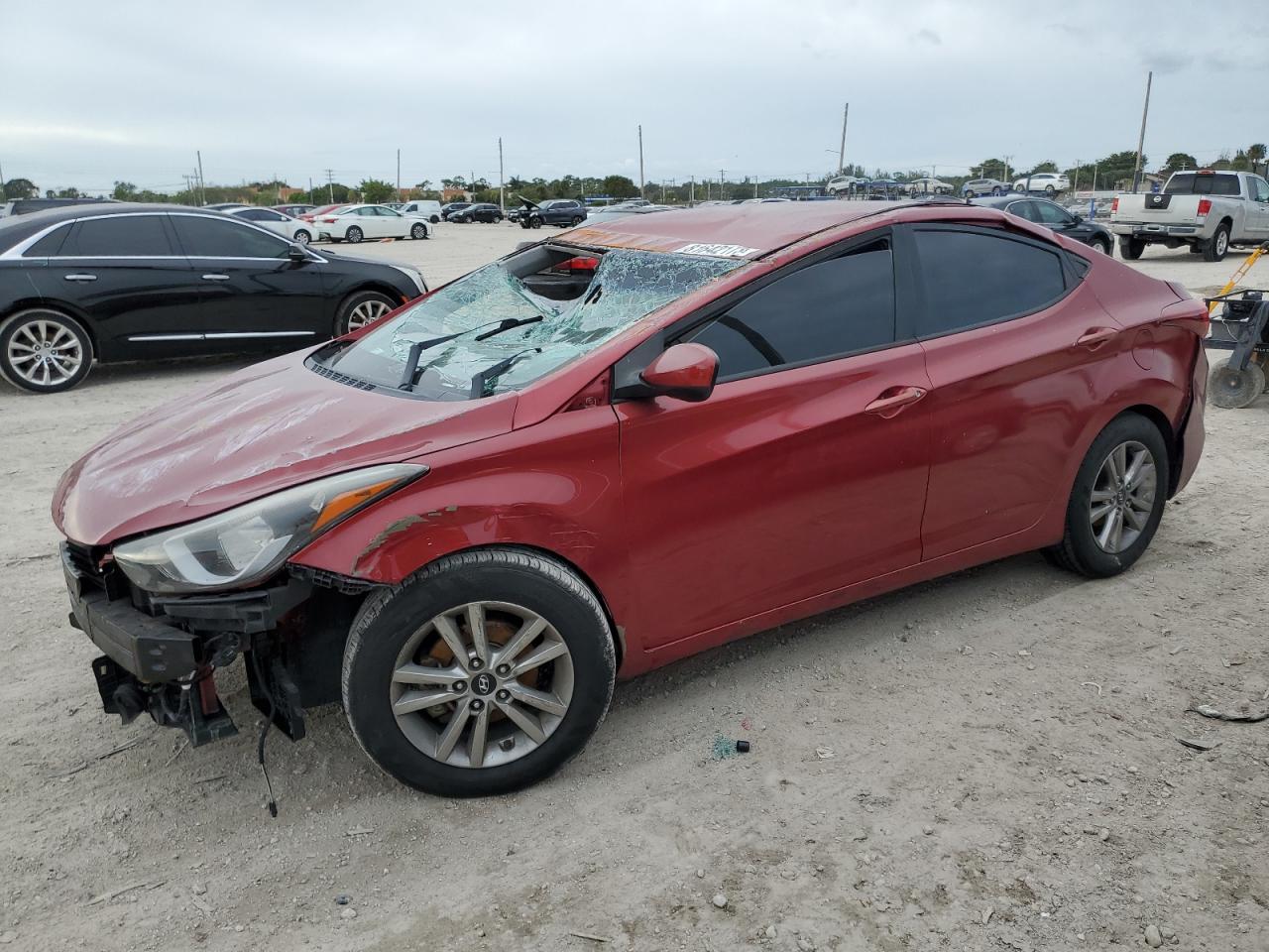 Image 1 of 2016 HYUNDAI ELANTRA SE 2016 with VIN 5NPDH4AE4GH752826