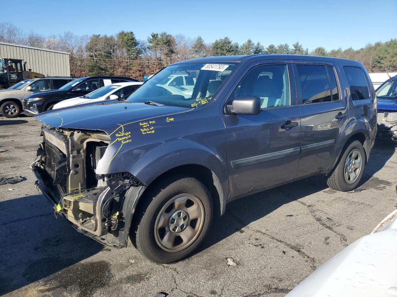 2014 HONDA PILOT LX 2014 image