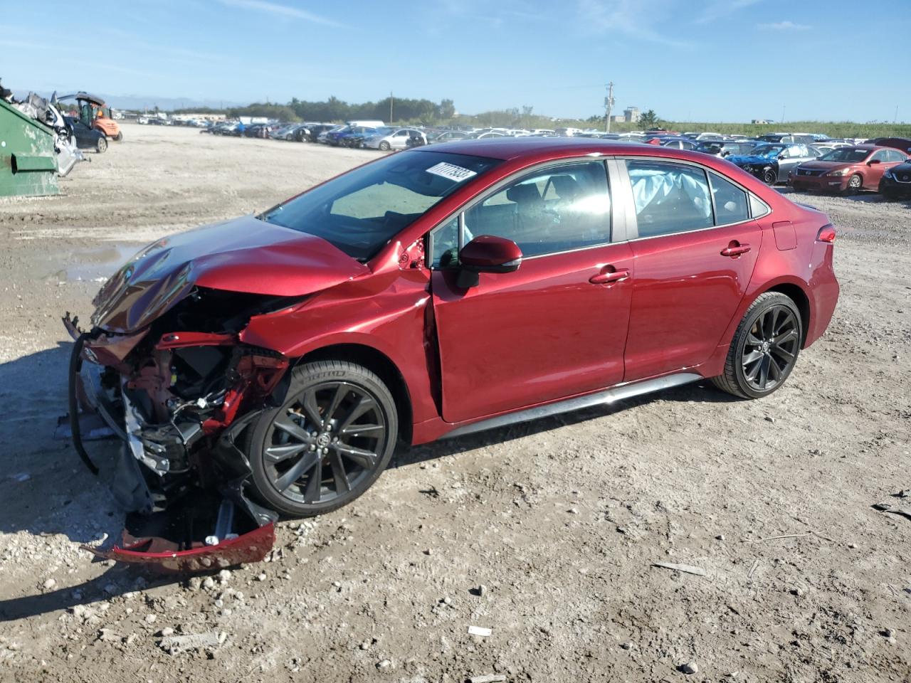 Image 1 of 2023 TOYOTA COROLLA SE 2023 with VIN 5YFS4MCEXPP150323