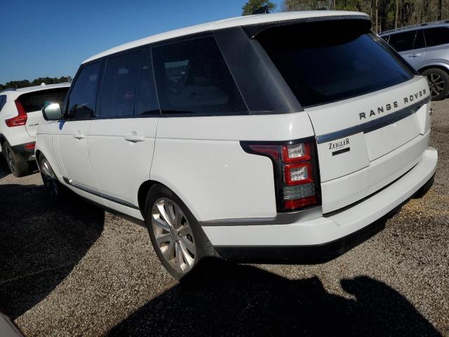 Image 2 of 2017 LAND ROVER RANGE ROVER HSE 2017 with VIN SALGS2FK5HA326775