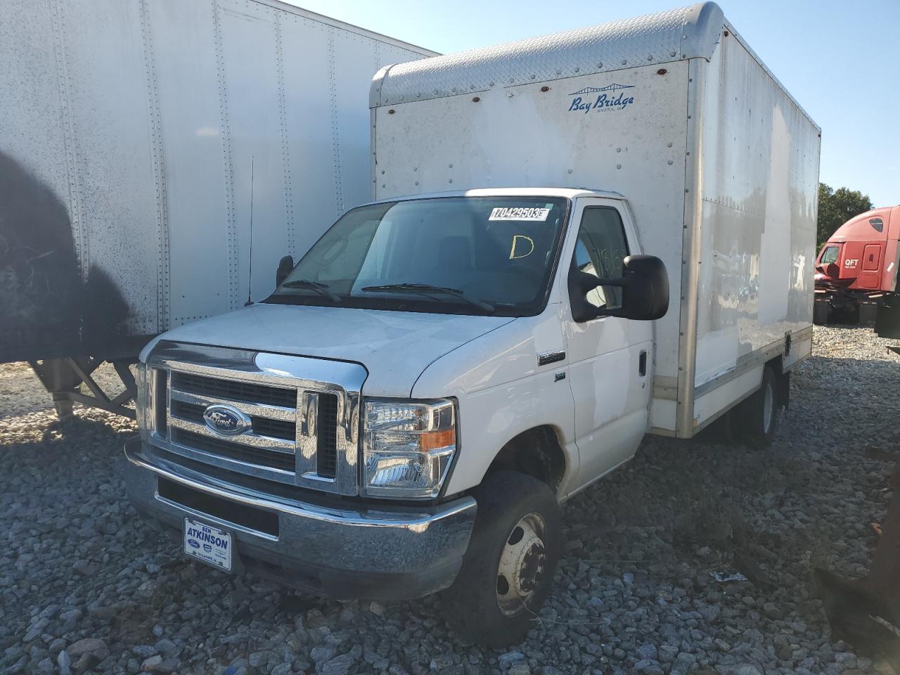 Obraz 1 z 2014 FORD ECONOLINE E350 SUPER DUTY CUTAWAY VAN 2014 z VIN 1FDWE3FL1EDA56359