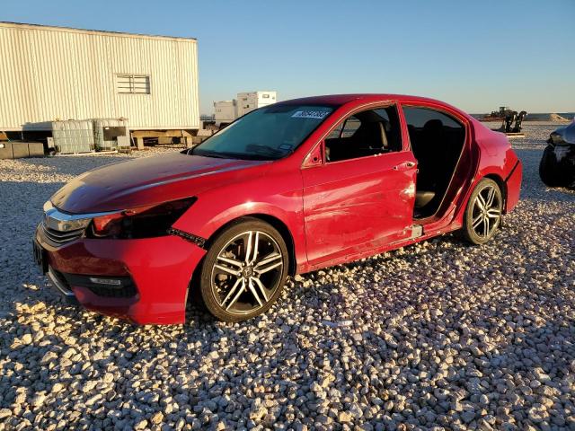Image 1 of 2016 HONDA ACCORD SPORT 2016 with VIN 1HGCR2F5XGA034907