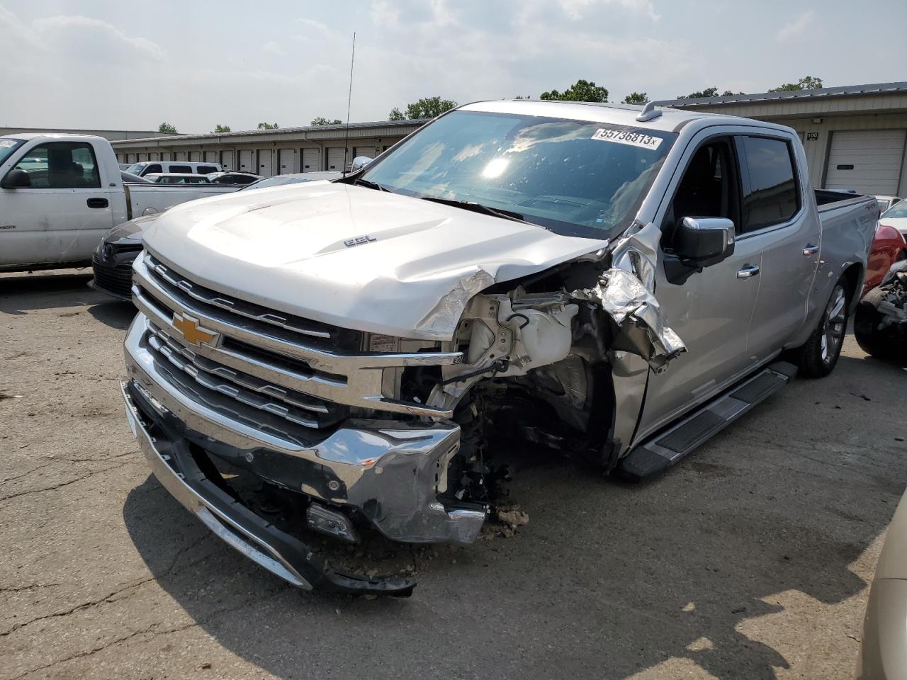 Изображение 1 2021 CHEVROLET SILVERADO K1500 LTZ 2021 с VIN 3GCUYGEL1MG101541