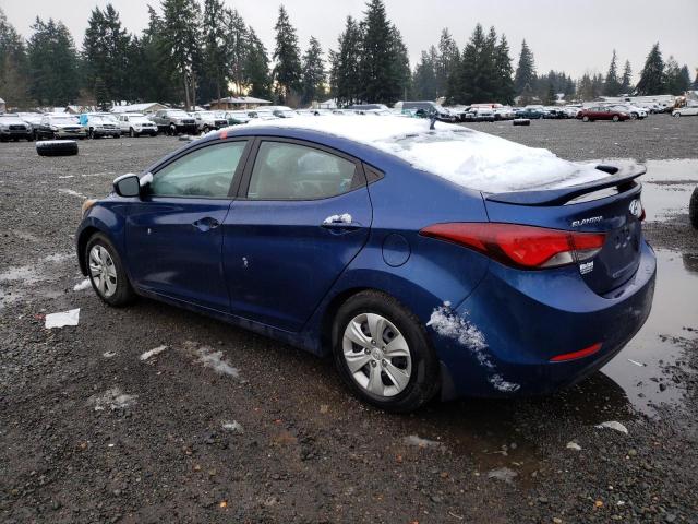 Image 2 of 2016 HYUNDAI ELANTRA SE 2016 with VIN 5NPDH4AE5GH781283