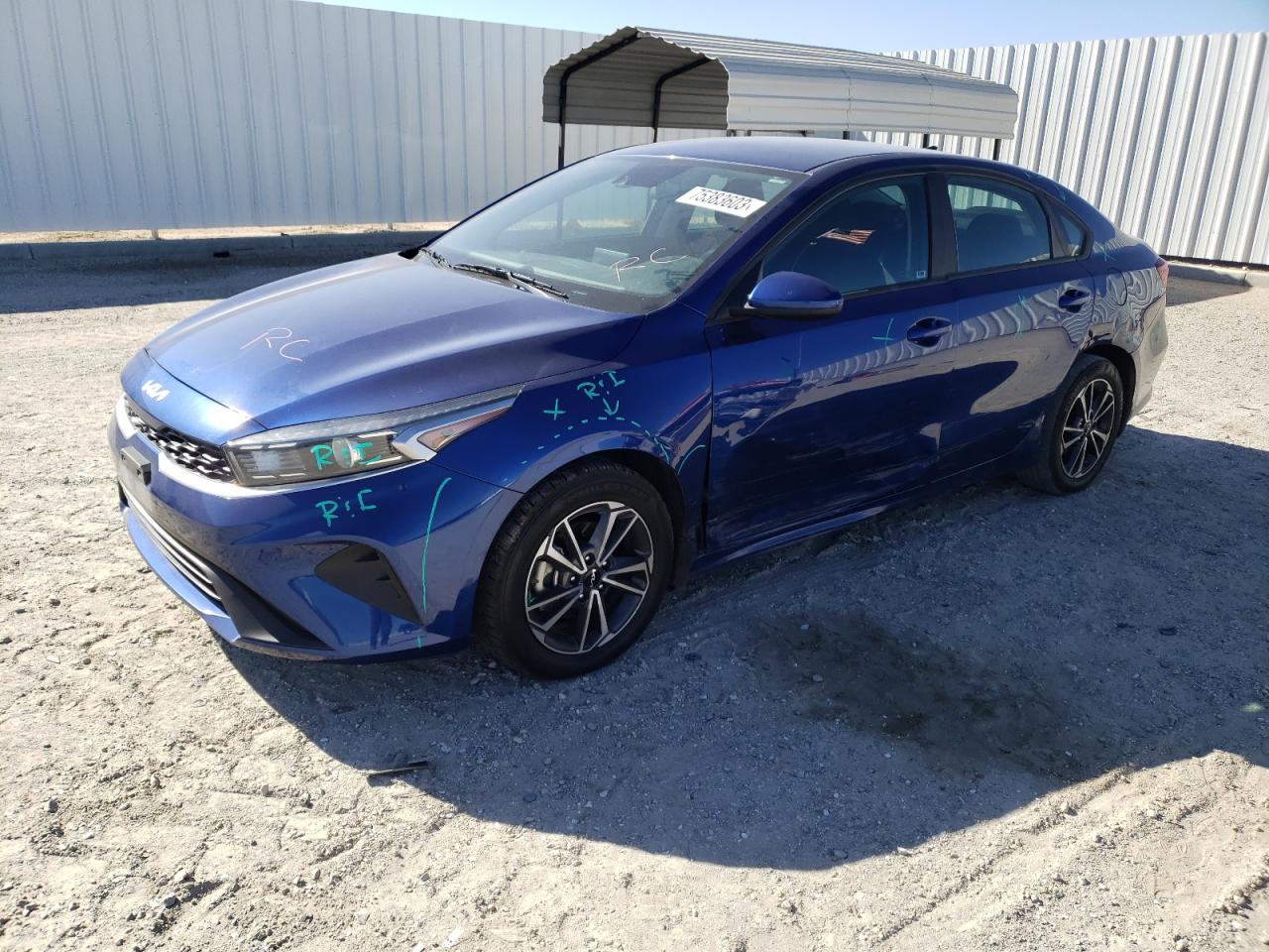 Изображение 1 2022 KIA FORTE FE 2022 с VIN 3KPF24AD9NE496153