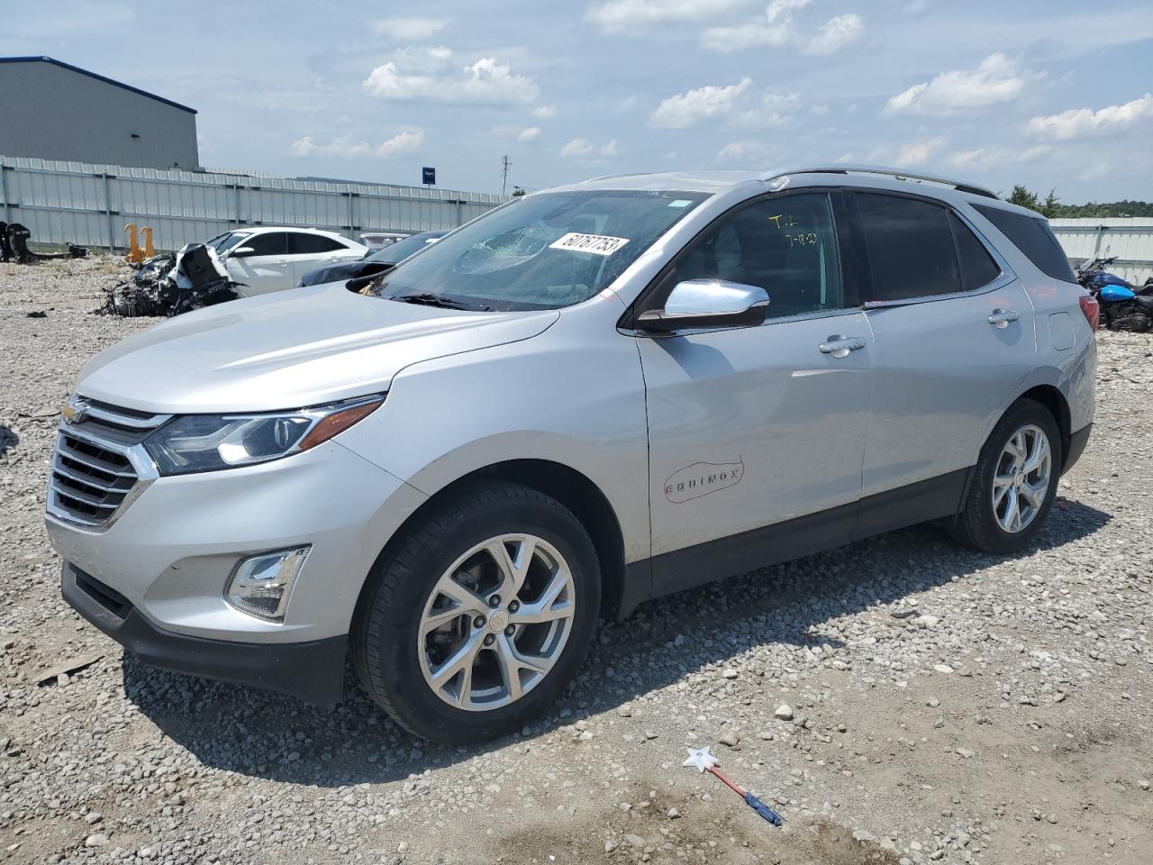 Image 1 of 2018 CHEVROLET EQUINOX PREMIER 2018 with VIN 3GNAXVEV8JS599300