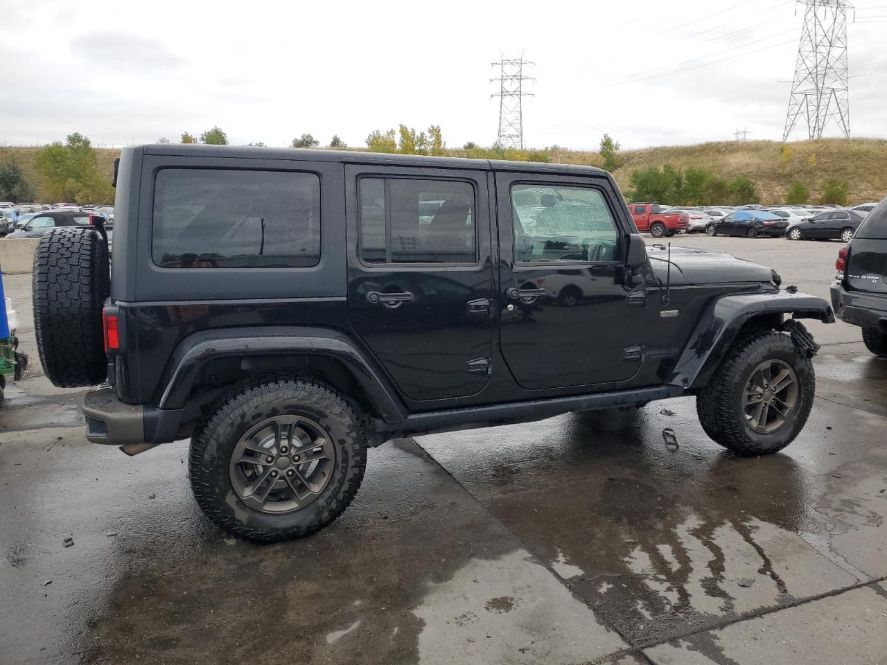 Image 3 of 2016 JEEP WRANGLER UNLIMITED SAHARA 2016 with VIN 1C4BJWEG8GL260721