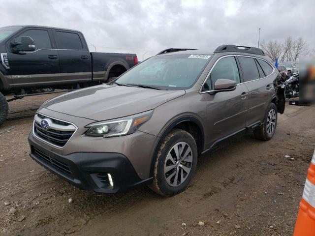 Image 1 of 2022 SUBARU OUTBACK PREMIUM 2022 with VIN 4S4BTACC6N3160350