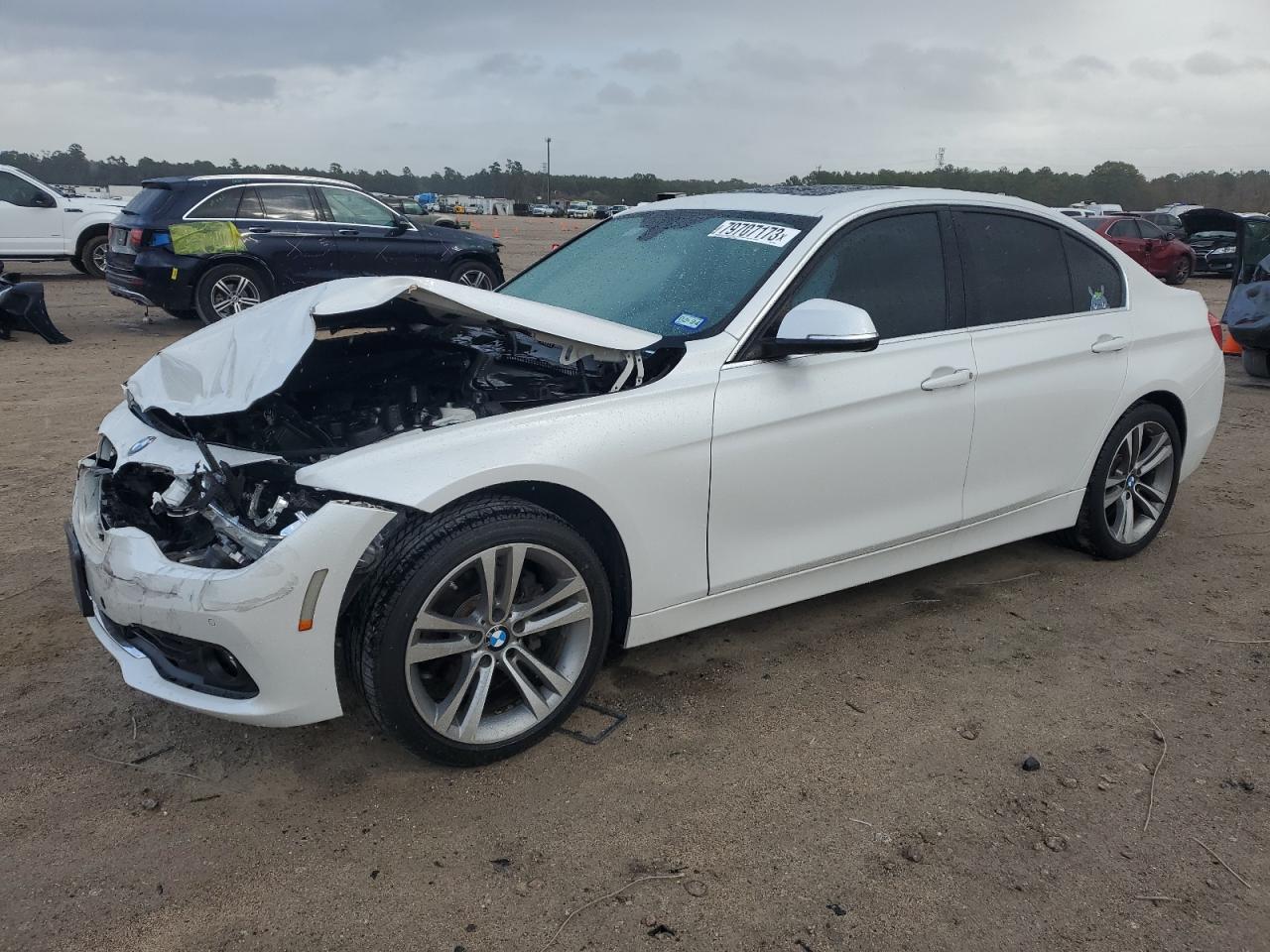 Image 1 of 2018 BMW 330 I 2018 with VIN WBA8B9C57JEE83144