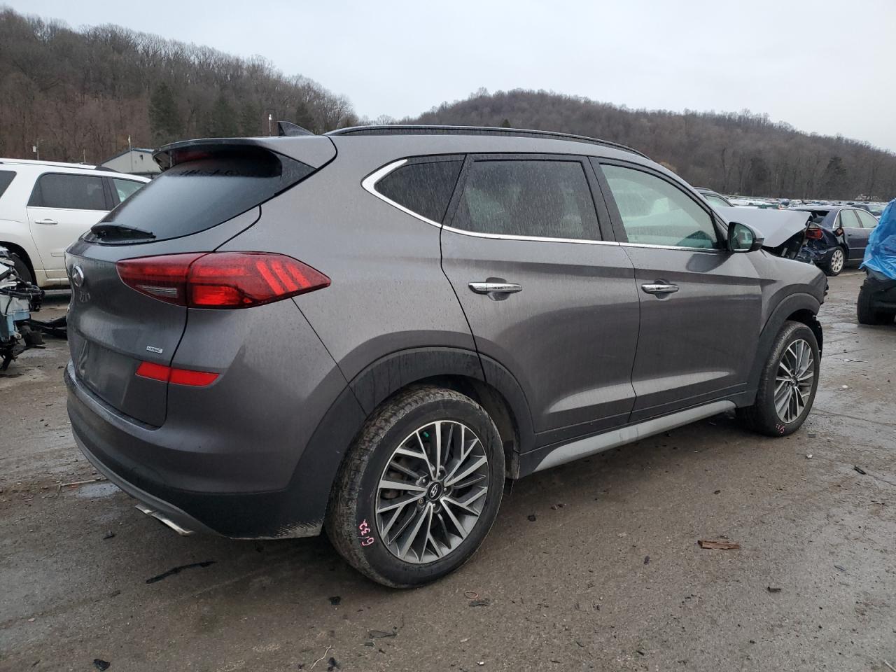 Image 3 of 2021 HYUNDAI TUCSON LIMITED 2021 with VIN KM8J3CAL7MU385654