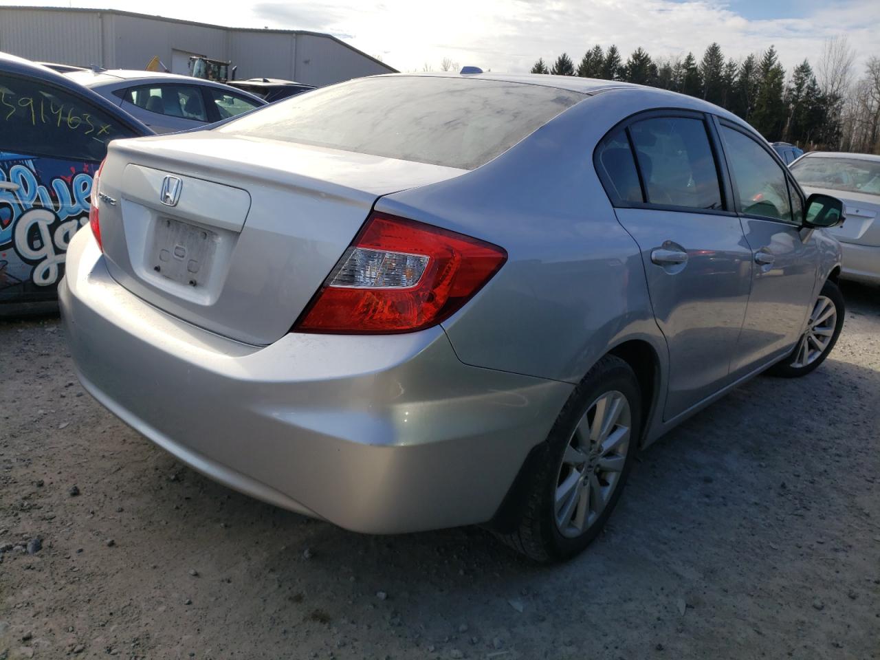 Image 3 of 2012 HONDA CIVIC EXL 2012 with VIN 19XFB2F92CE020901