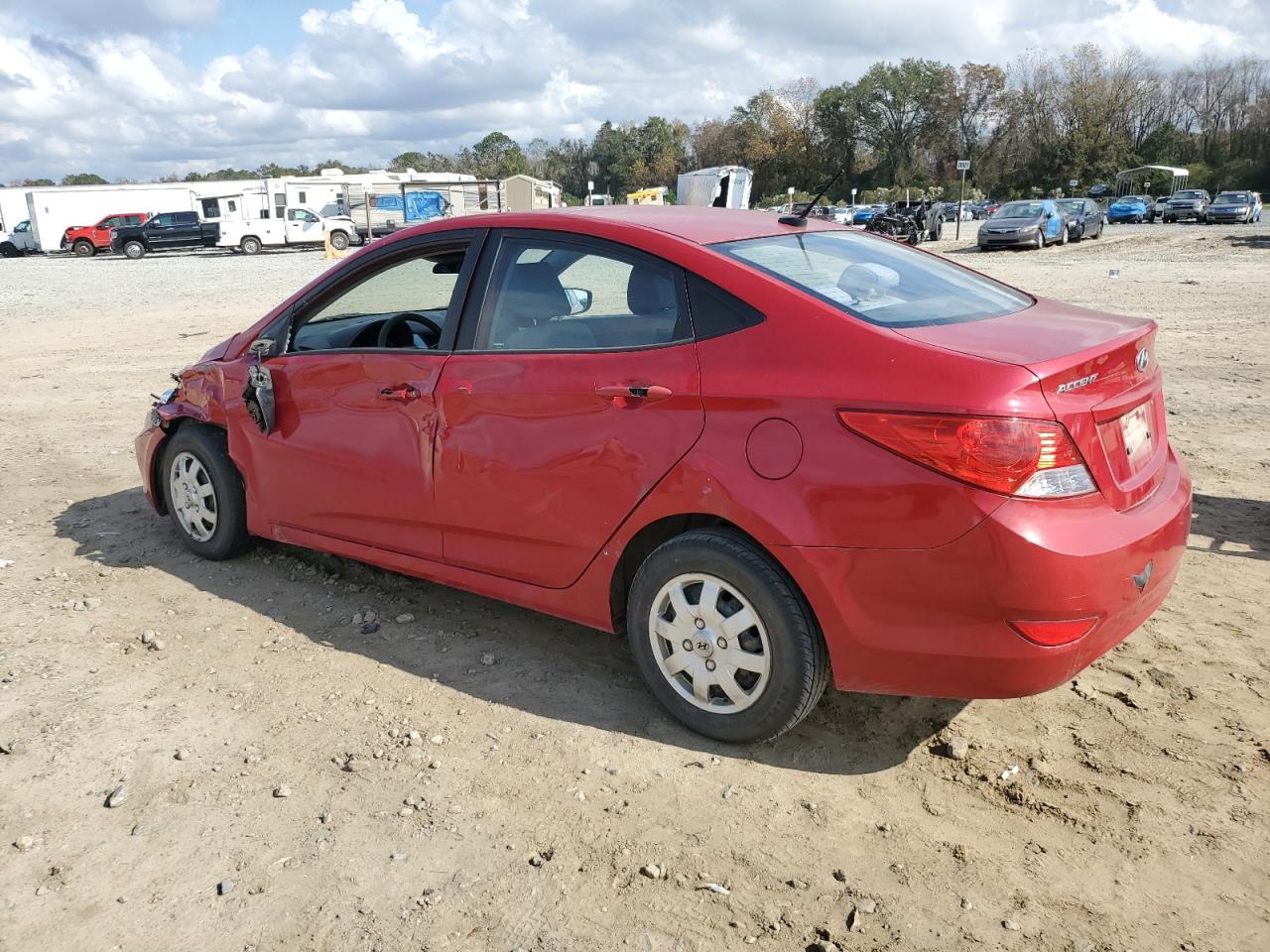 Изображение 2 2013 HYUNDAI ACCENT GLS 2013 с VIN KMHCT4AE7DU475838