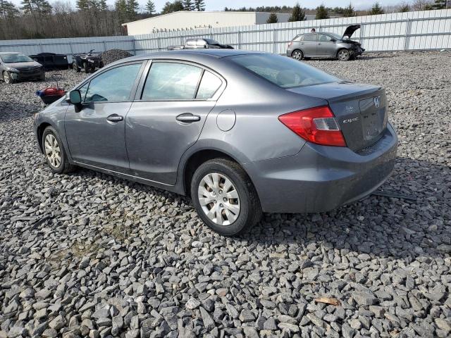 Image 2 of 2012 HONDA CIVIC LX 2012 with VIN 2HGFB2F50CH312162