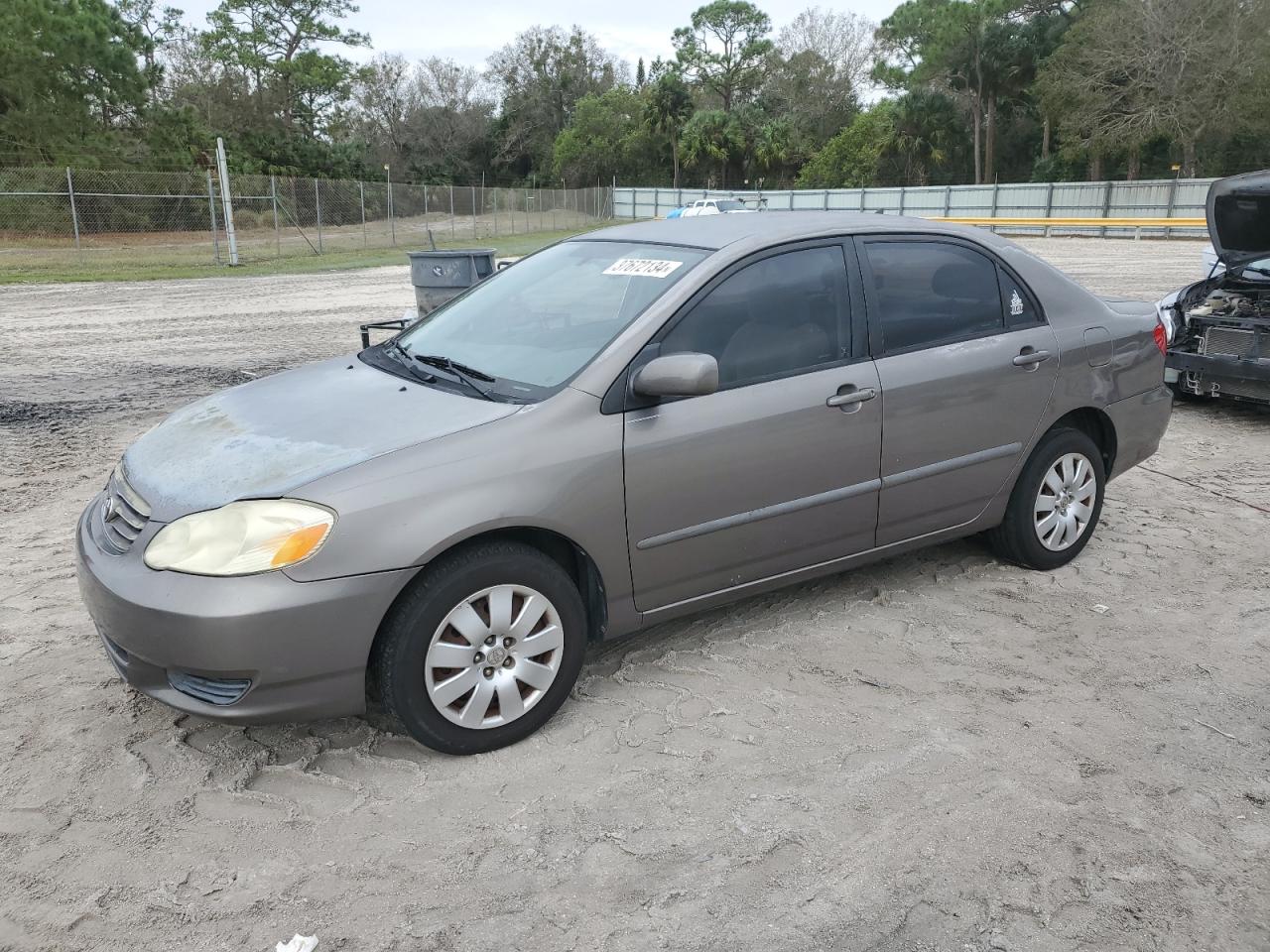 Изображение 1 2003 TOYOTA COROLLA CE 2003 с VIN 1NXBR32E53Z013022
