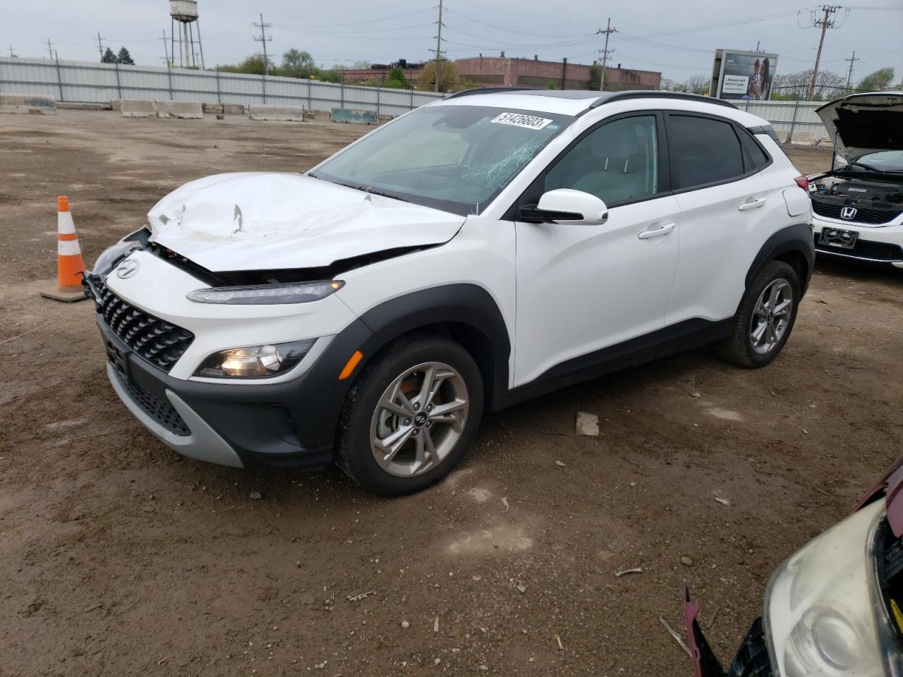 Изображение 1 2022 HYUNDAI KONA SEL 2022 с VIN KM8K3CAB4NU903362