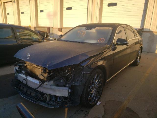 Image 2 of 2014 MERCEDES-BENZ S 550 4MATIC 2014 with VIN WDDUG8FB4EA045180