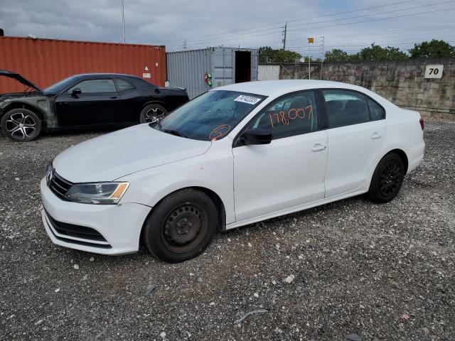 Image 1 of 2015 VOLKSWAGEN JETTA BASE 2015 with VIN 3VW2K7AJXFM404980