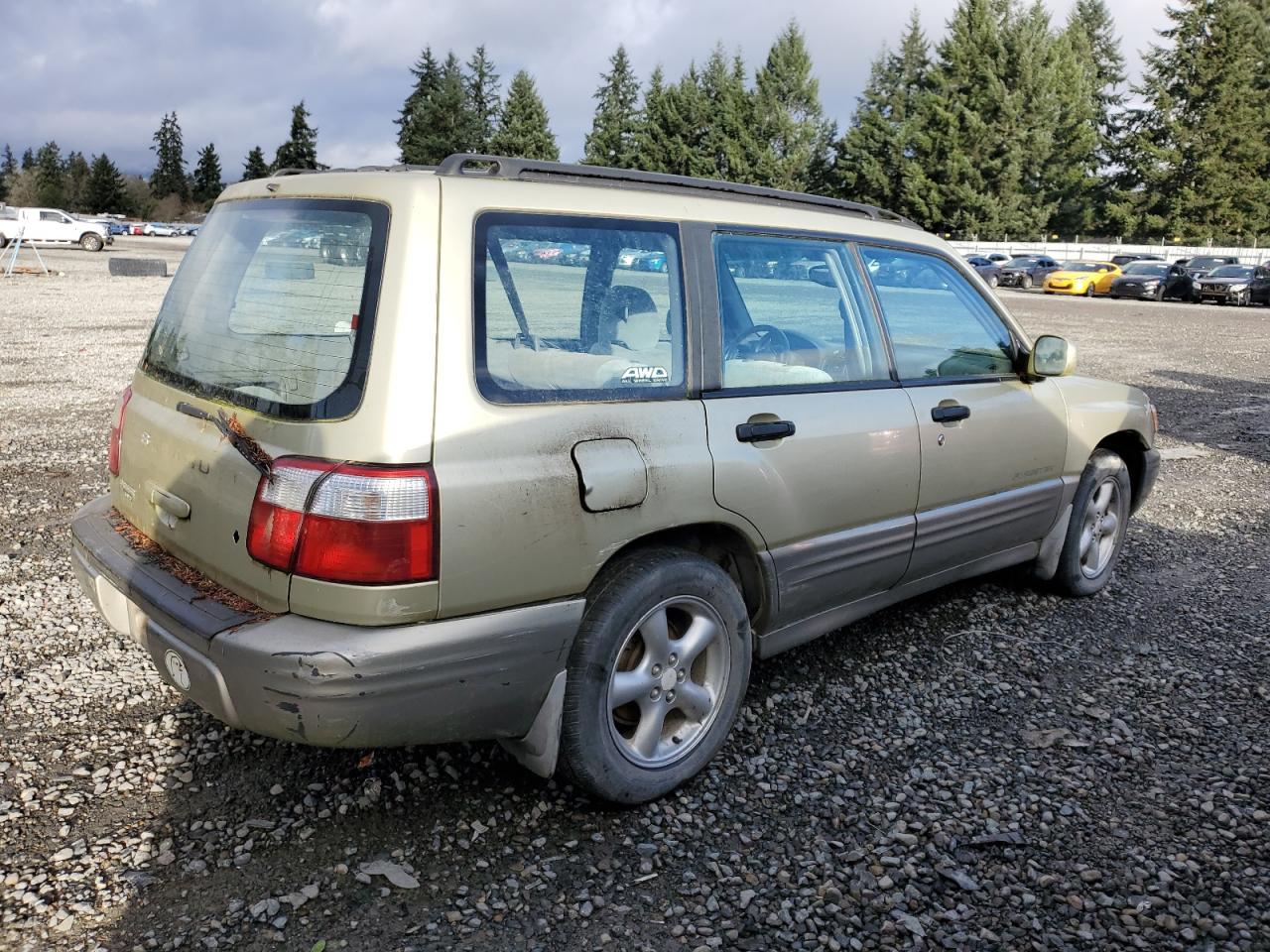Изображение 3 2001 SUBARU FORESTER S 2001 с VIN JF1SF65571G727620
