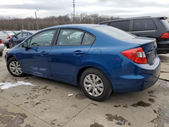 Изображение 2 2012 HONDA CIVIC LX 2012 с VIN 2HGFB2F51CH537108