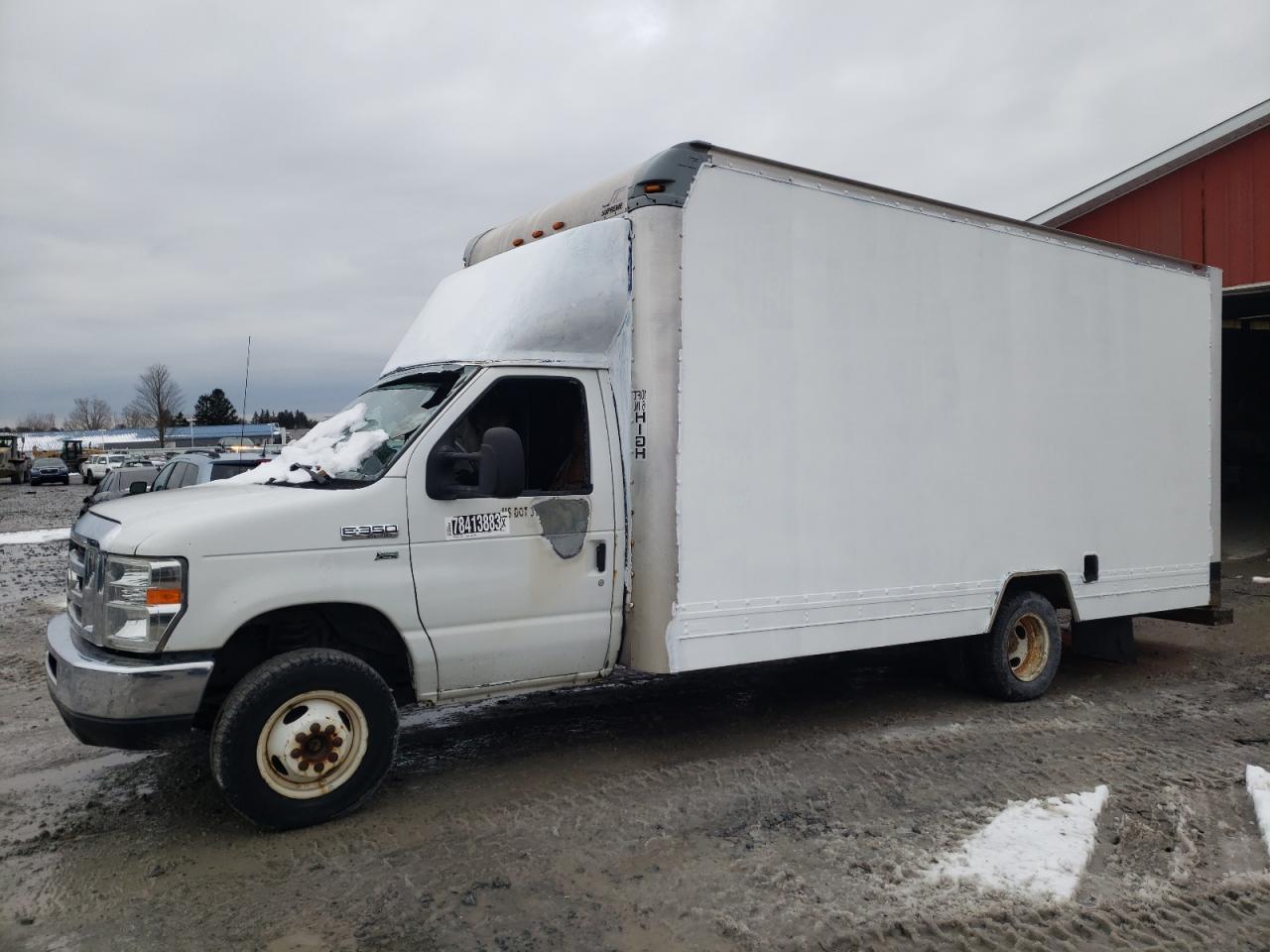 Obraz 1 z 2015 FORD ECONOLINE E350 SUPER DUTY CUTAWAY VAN 2015 z VIN 1FDWE3FL9FDA36524