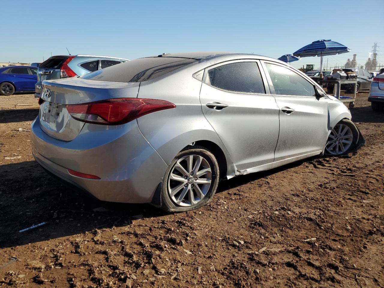 Изображение 3 2016 HYUNDAI ELANTRA SE 2016 с VIN 5NPDH4AE8GH661400