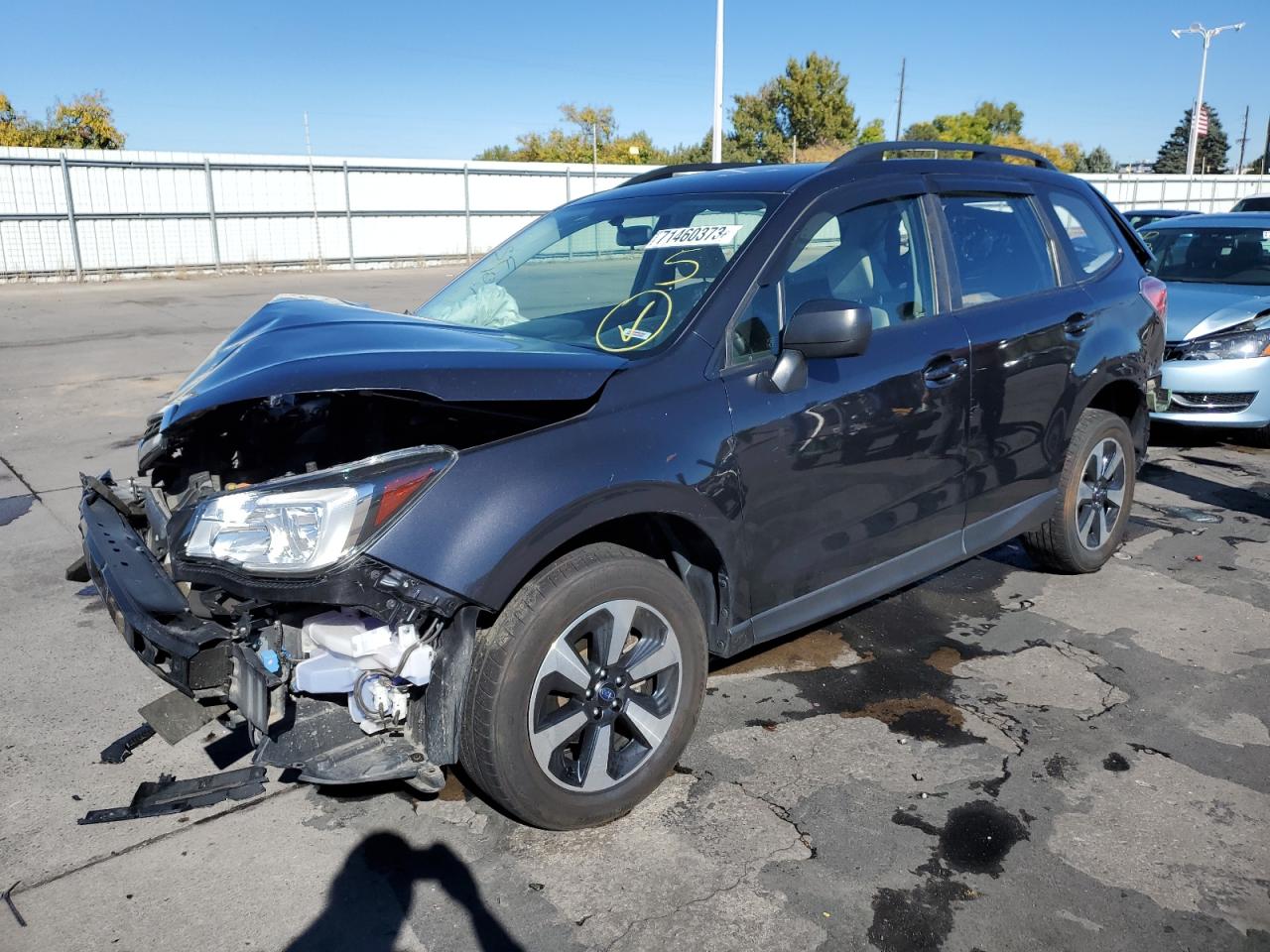 Изображение 1 2018 SUBARU FORESTER 2.5I 2018 с VIN JF2SJABC7JH429045