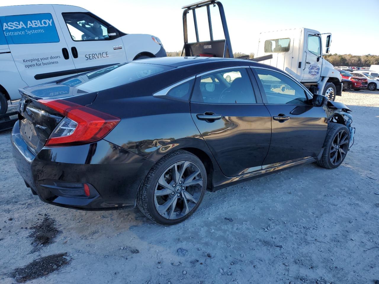 Image 3 of 2019 HONDA CIVIC SPORT 2019 with VIN 2HGFC2F89KH561615