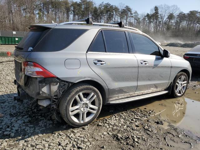 Image 3 of 2015 MERCEDES-BENZ ML 350 4MATIC 2015 with VIN 4JGDA5HB1FA586627