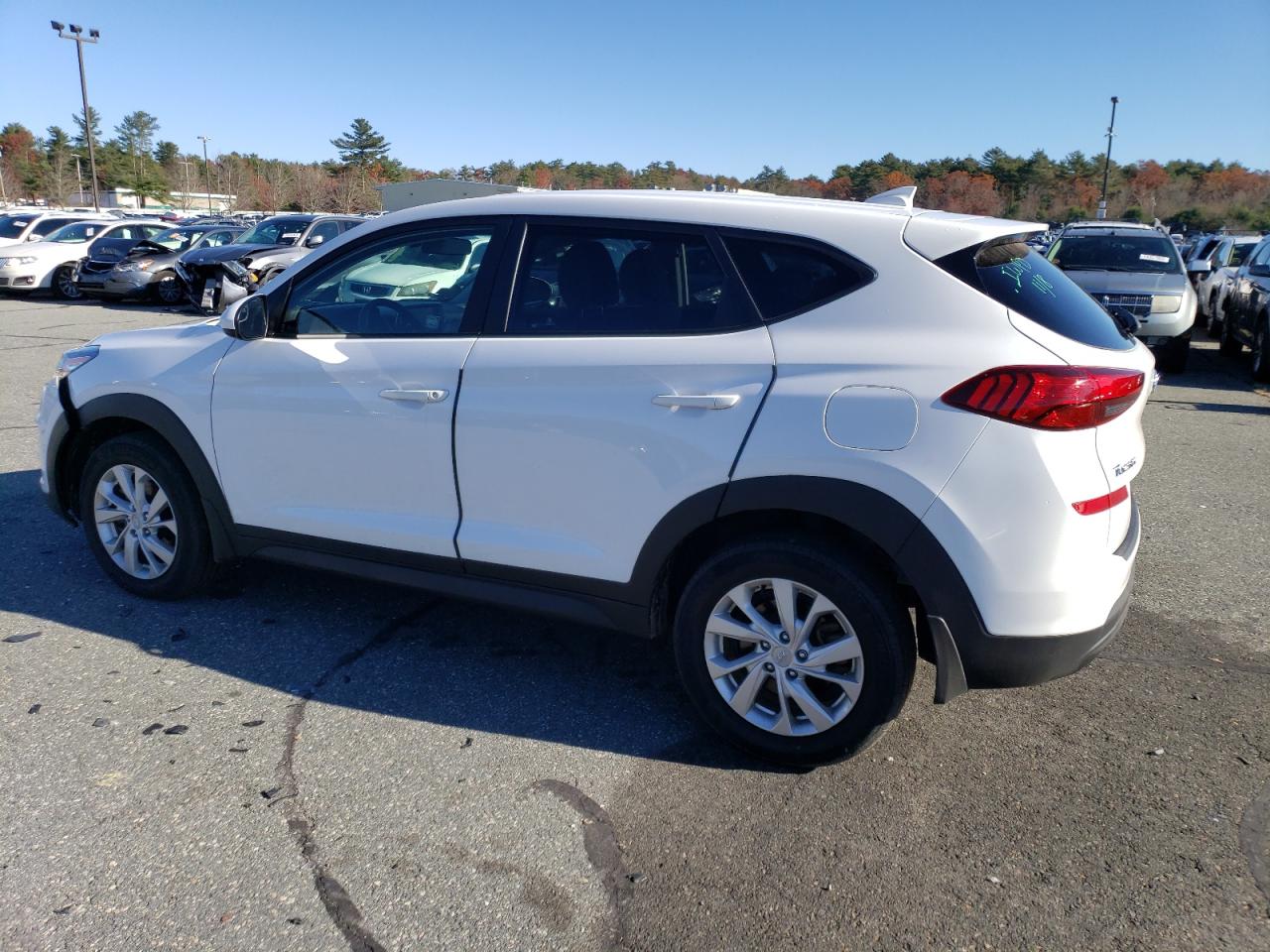 Изображение 2 2020 HYUNDAI TUCSON SE 2020 с VIN KM8J2CA40LU236142