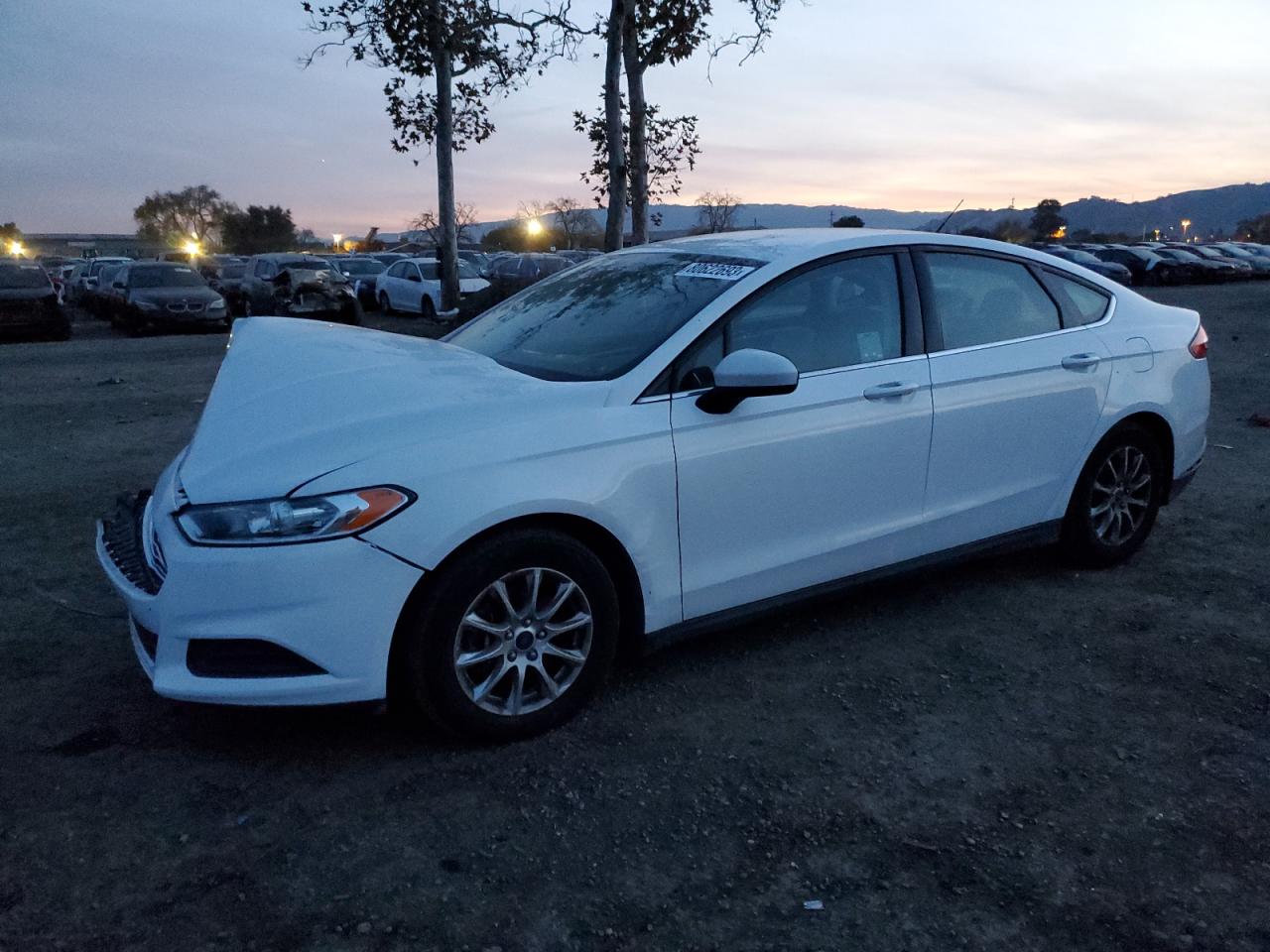 Image 1 of 2016 FORD FUSION S 2016 with VIN 1FA6P0G73G5126316