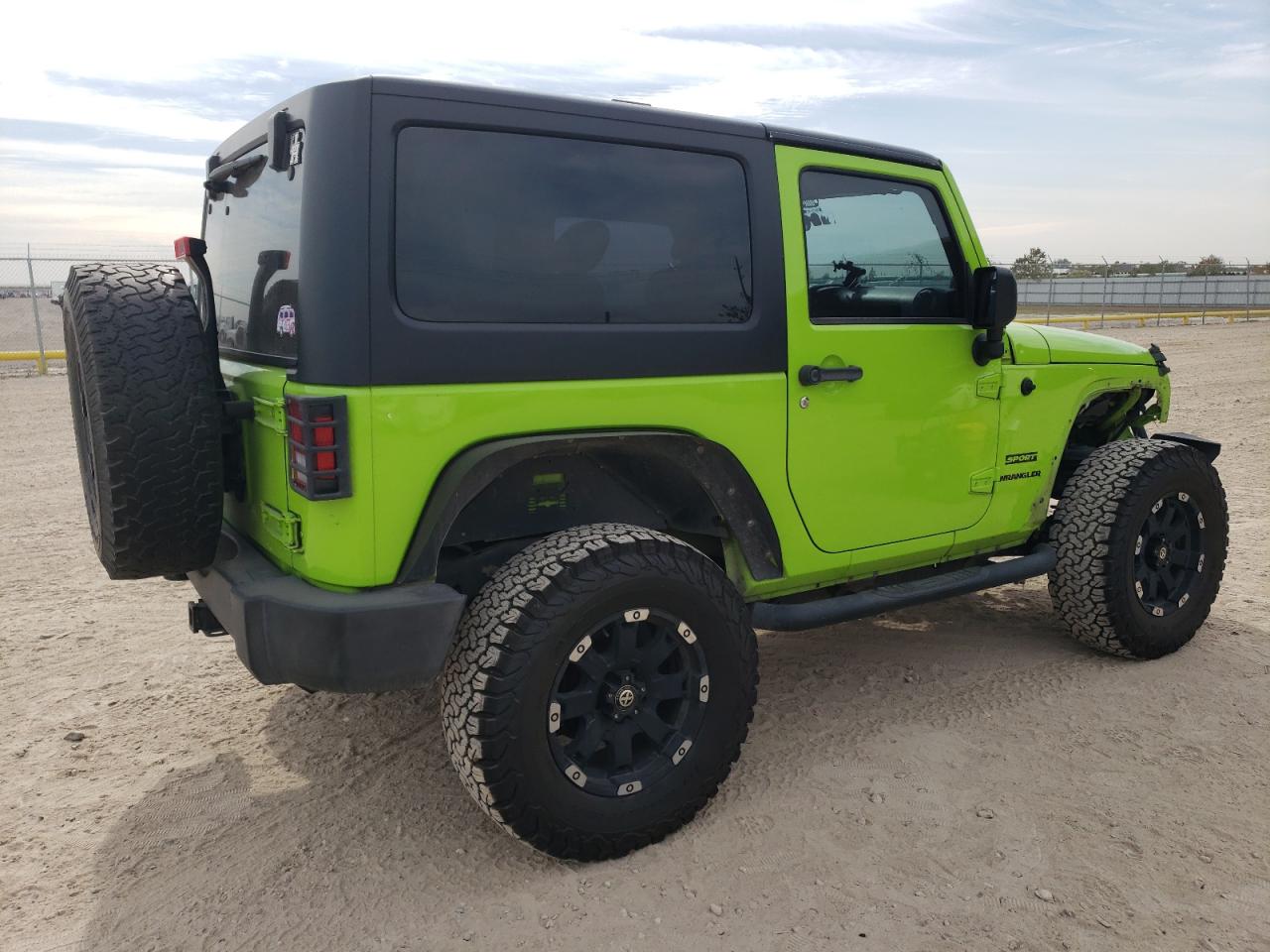 Image 3 of 2012 JEEP WRANGLER SPORT 2012 with VIN 1C4AJWAG7CL259250