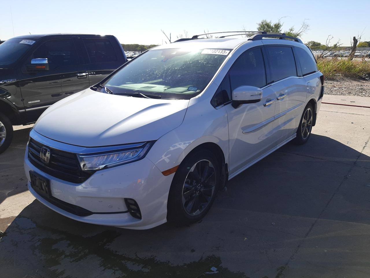 Image 1 of 2022 HONDA ODYSSEY ELITE 2022 with VIN 5FNRL6H92NB049228