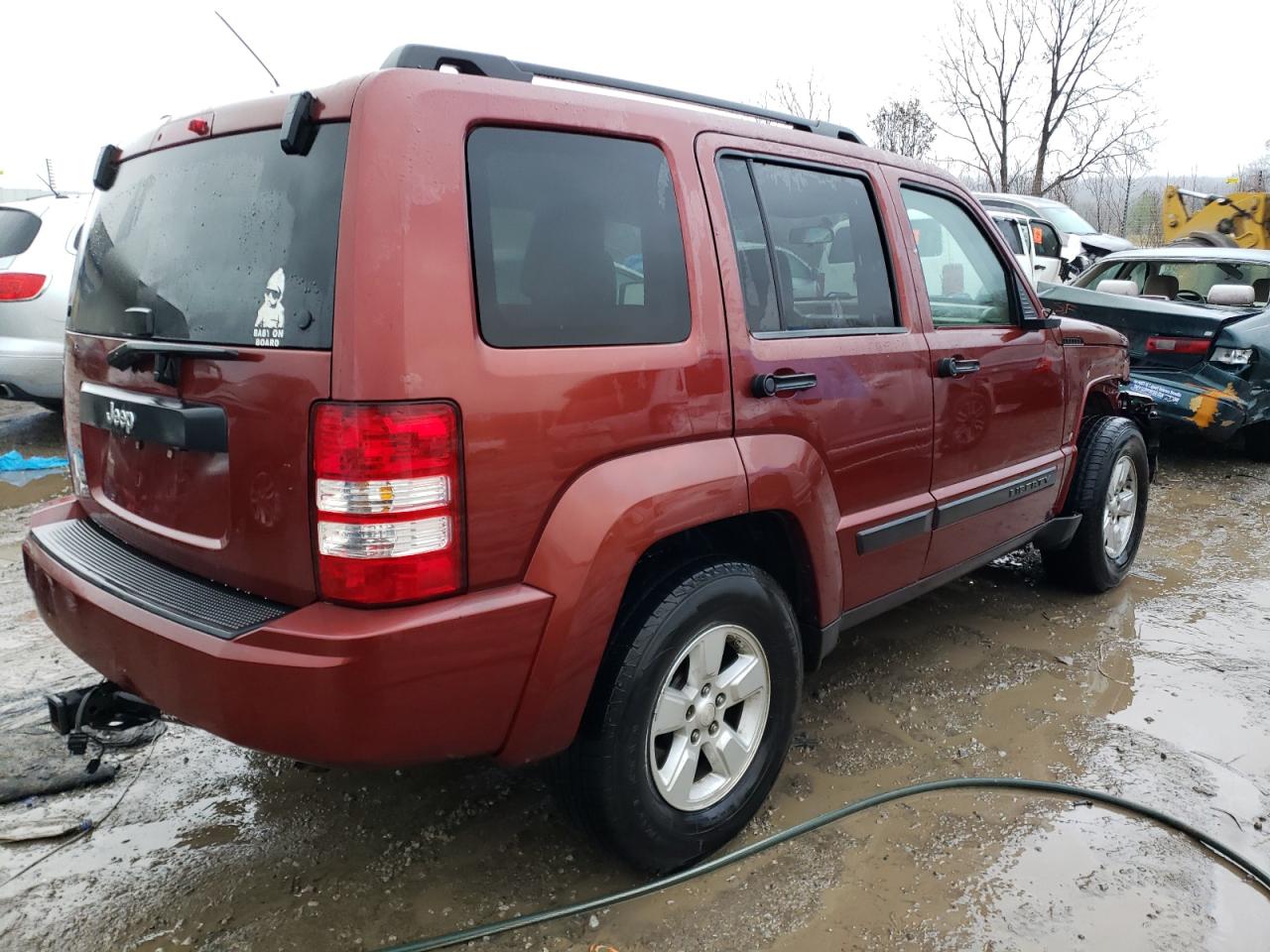 Image 3 of 2009 JEEP LIBERTY SPORT 2009 with VIN 1J8GP28K09W539202