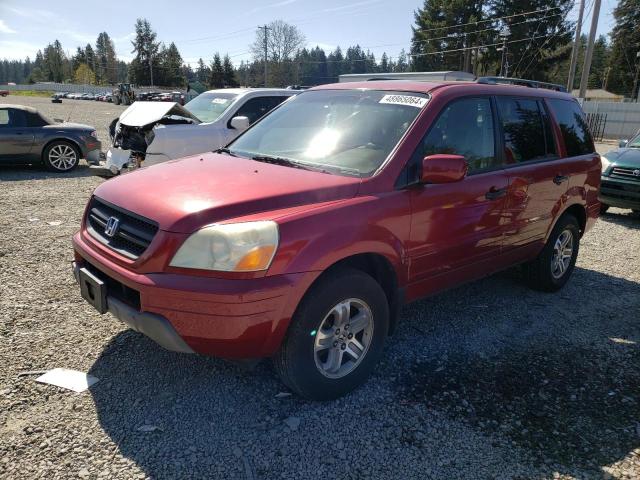 Изображение 1 2005 HONDA PILOT EXL 2005 с VIN 2HKYF18685H555627