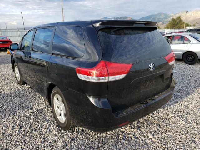 Image 3 of 2011 TOYOTA SIENNA  2011 with VIN 5TDZK3DC2BS018362