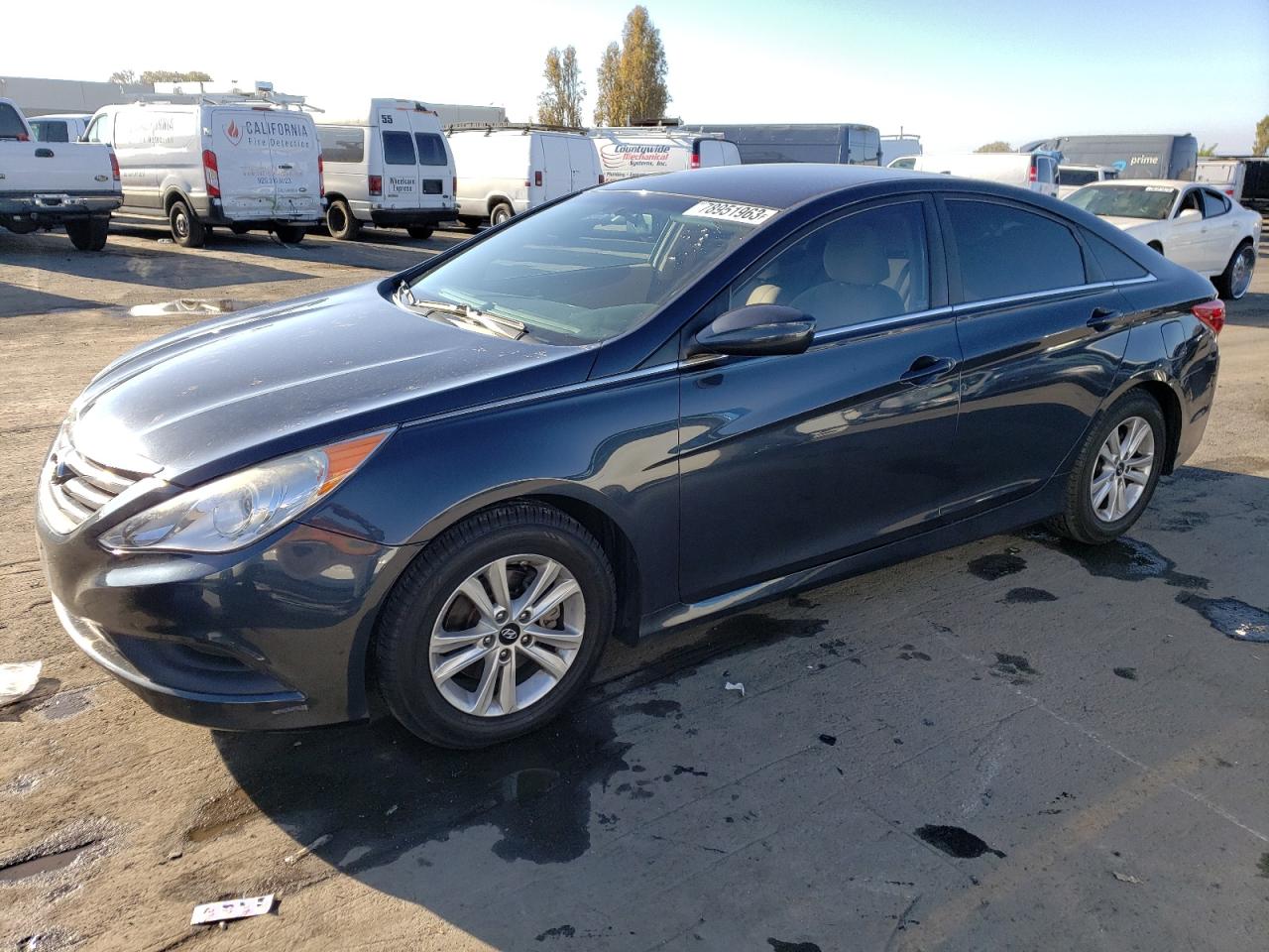 Изображение 1 2014 HYUNDAI SONATA GLS 2014 с VIN 5NPEB4AC8EH883887