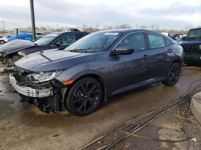 Image 1 of 2020 HONDA CIVIC SPORT 2020 with VIN 19XFC2F8XLE029642