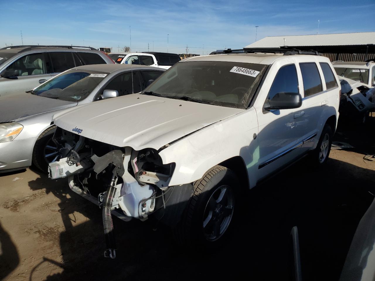 Image 1 of 2005 JEEP GRAND CHEROKEE LIMITED 2005 with VIN 1J4HR58N75C622746