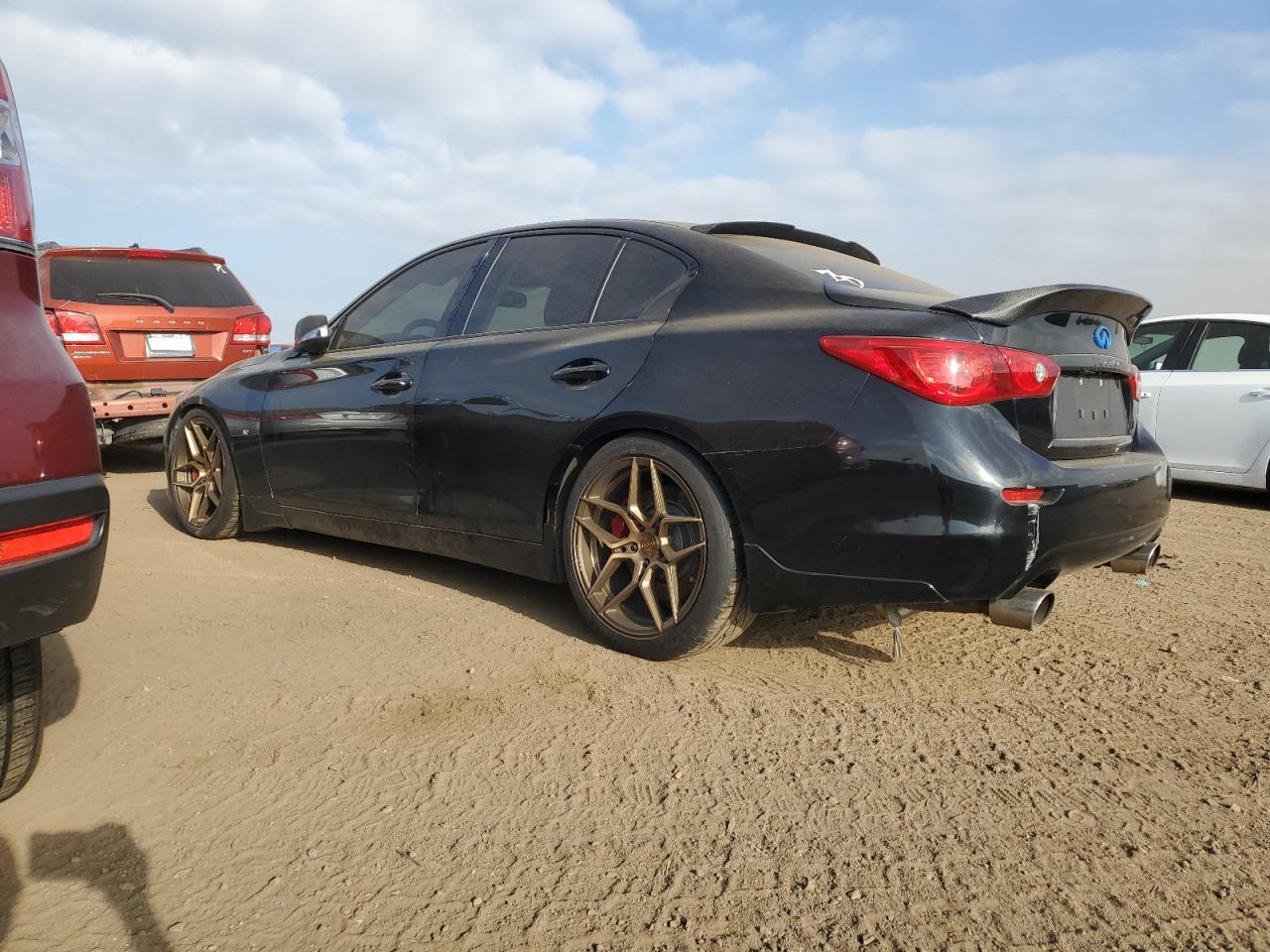 Image 2 of 2015 INFINITI Q50 BASE 2015 with VIN JN1BV7AR7FM419547
