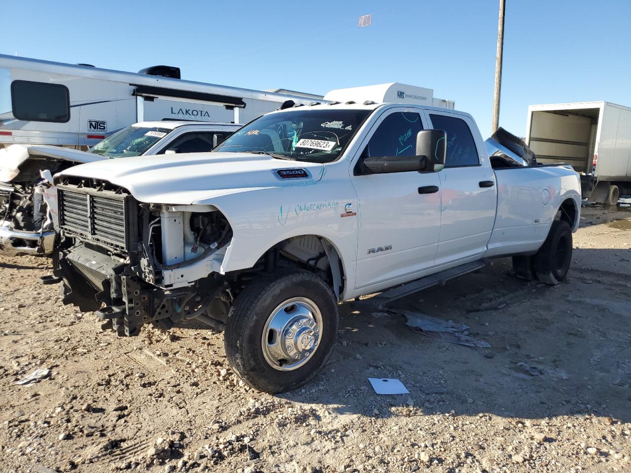 Obraz 1 z 2022 RAM 3500 TRADESMAN 2022 z VIN 3C63RRGL7NG135302